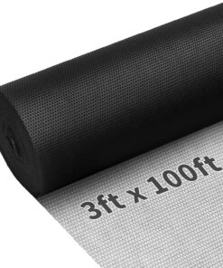 NEW Weed Barrier Landscape Fabric (Whiteblack-3FTx100FT)