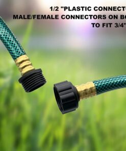 Alternative view of 1/2" Short Garden Hose -10Ft for Lawn, Boat Hose, Flexible and Lightweight,No Leaking, Durable  Hose